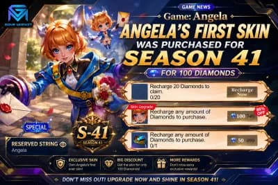 Mobile Legends: Bang Bang First Purchase Angela Season 41 Leak news image