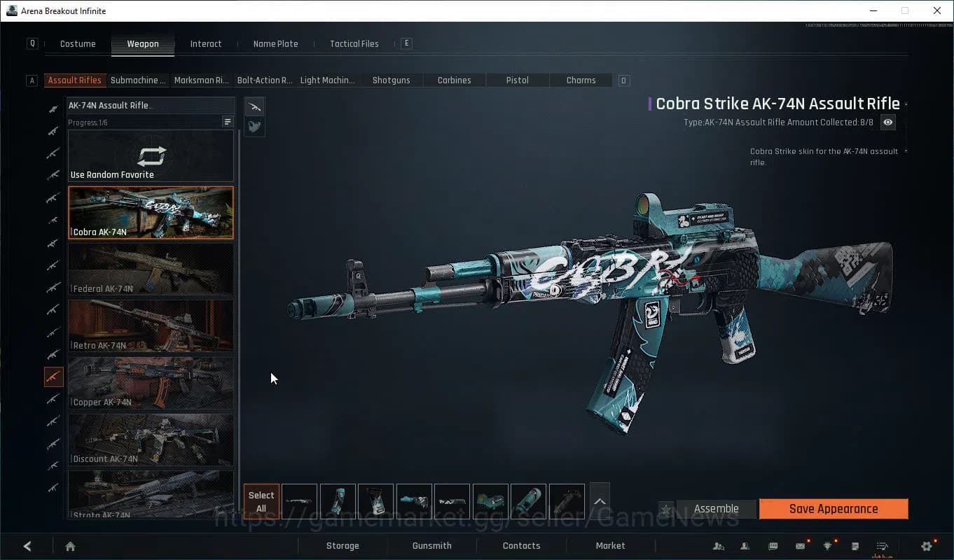 Arena Breakout: Infinite Accounts Global |Lvl 30| SV 173M | CV 155M | SCAR L Speedy, image 15