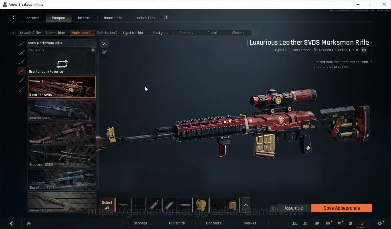 Arena Breakout: Infinite Accounts Global |Lvl 30| SV 173M | CV 155M | SCAR L Speedy, image 19