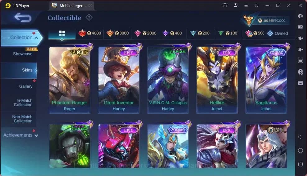 Mobile Legends: Bang Bang Accounts Global|Hero 132|Legend Franco|Collab Xavier+Vale|S image 15