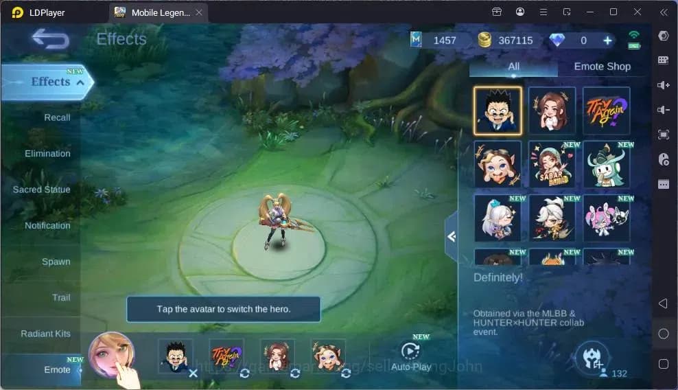 Mobile Legends: Bang Bang Accounts Global|Hero 132|Legend Franco|Collab Xavier+Vale|S image 2