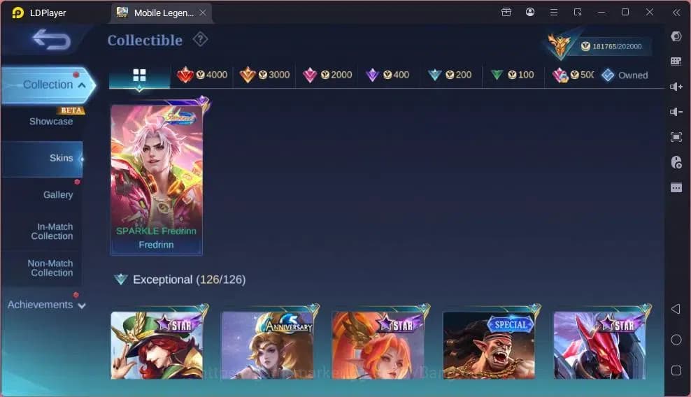 Mobile Legends: Bang Bang Accounts Global|Hero 132|Legend Franco|Collab Xavier+Vale|S image 6