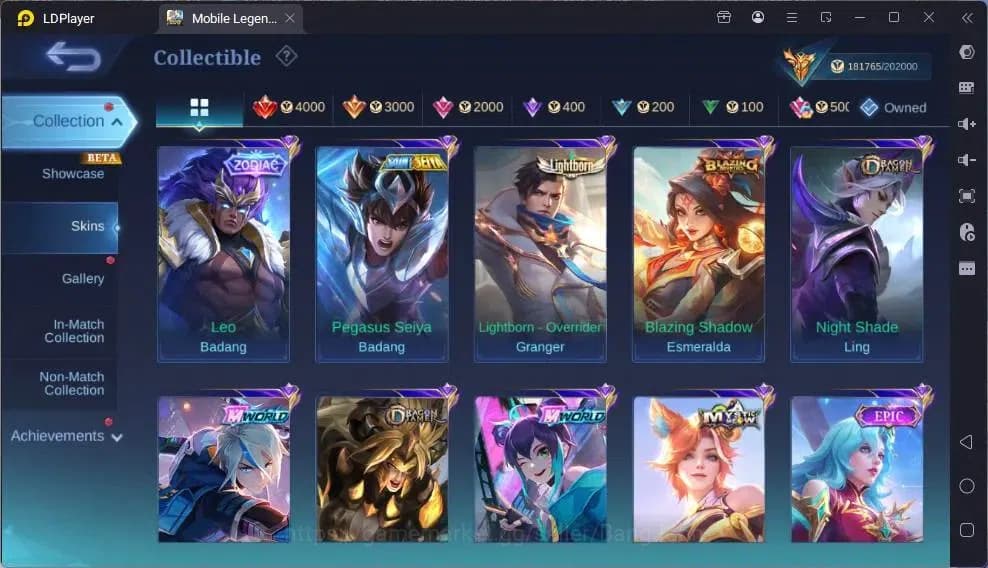Mobile Legends: Bang Bang Accounts Global|Hero 132|Legend Franco|Collab Xavier+Vale|S image 9