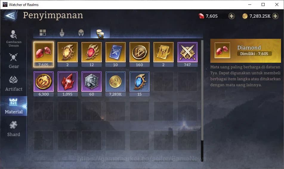 Watcher of Realms Accounts Global 60x|Lv85|7,2K Gems|7,5M Power|9 Lord [Ingri image 18