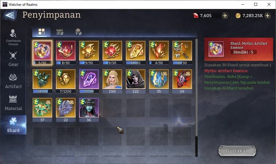 Watcher of Realms Accounts Global 60x|Lv85|7,2K Gems|7,5M Power|9 Lord [Ingri image 19