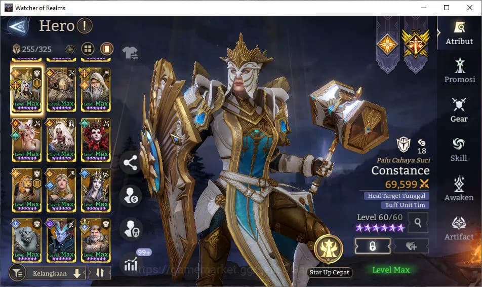 Watcher of Realms Accounts Global 60x|Lv85|7,2K Gems|7,5M Power|9 Lord [Ingri image 9