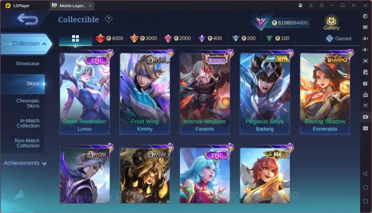 Mobile Legends: Bang Bang Accounts GLOBAL Hero 130 Skin 244|Transformers Roger|CC Bad image 2