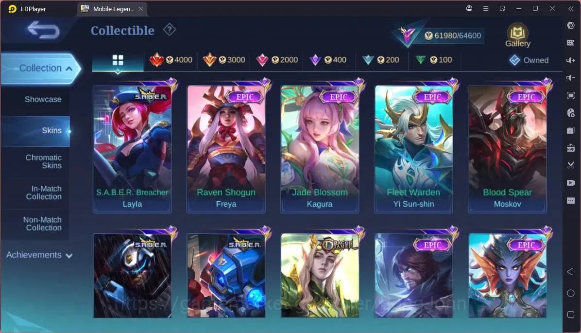 Mobile Legends: Bang Bang Accounts GLOBAL Hero 130 Skin 244|Transformers Roger|CC Bad image 6
