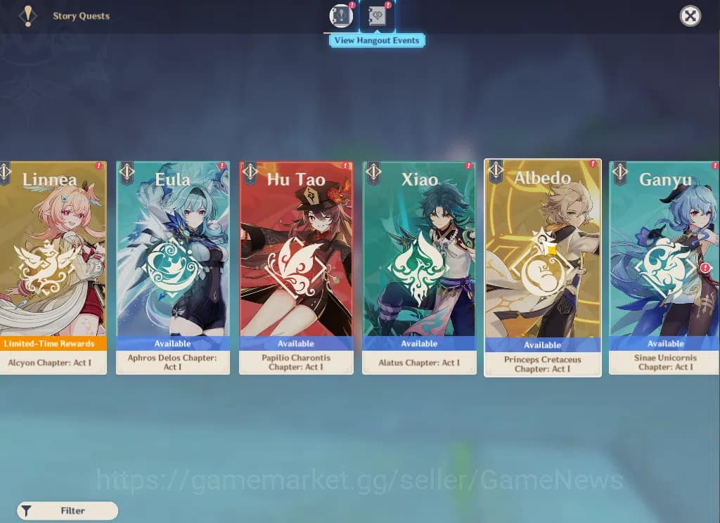 Genshin Impact Accounts ASIA|AR 46|2 Limited +2(*5Weapon)|Chasca+Sign,Linn image 10