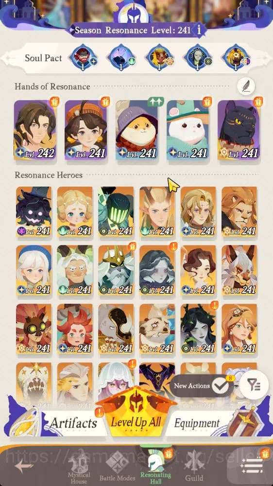 AFK Journey Accounts GLOBAL|Ready Gacha|Collab Frieren Himmel|29 S Char image 1