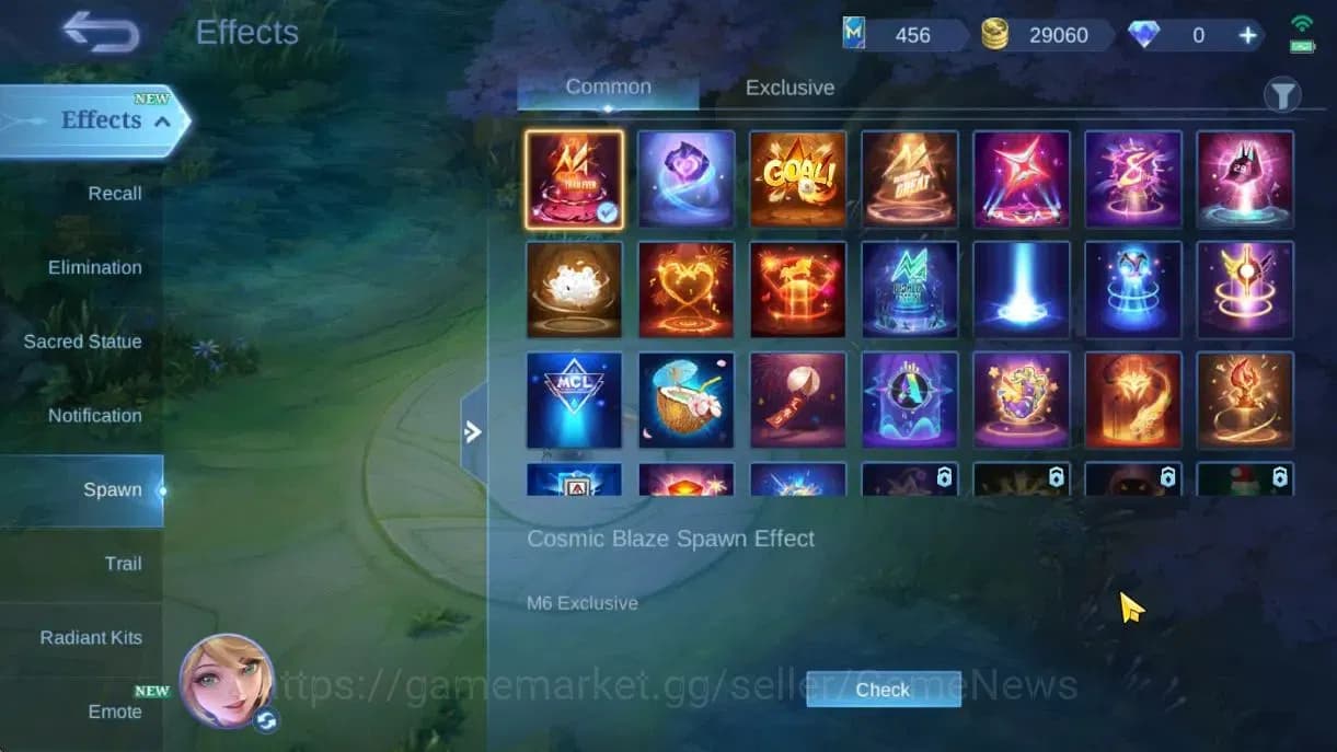 Mobile Legends: Bang Bang Accounts Hero 122|Skin 160|High Glory 63|KOF Karina,Spongeb image 18