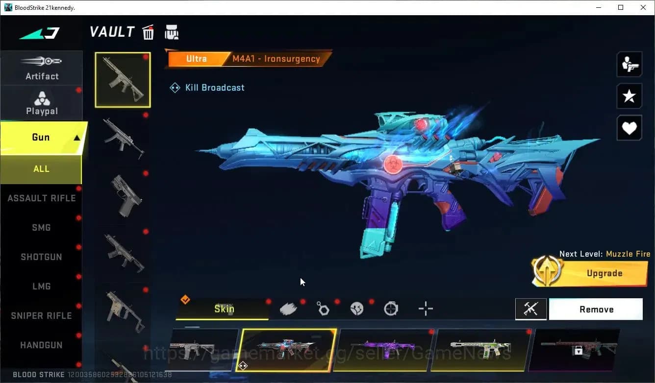 Blood Strike Accounts ASIA|MELE Scythe-Luna+Collab 7DS[AK47,Karl98,QBZ95 image 11
