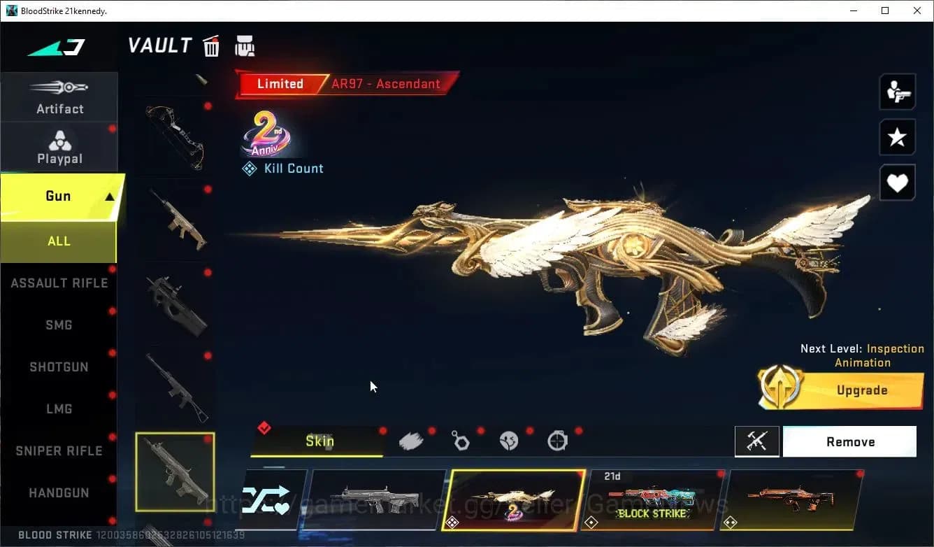 Blood Strike Accounts ASIA|MELE Scythe-Luna+Collab 7DS[AK47,Karl98,QBZ95 image 15