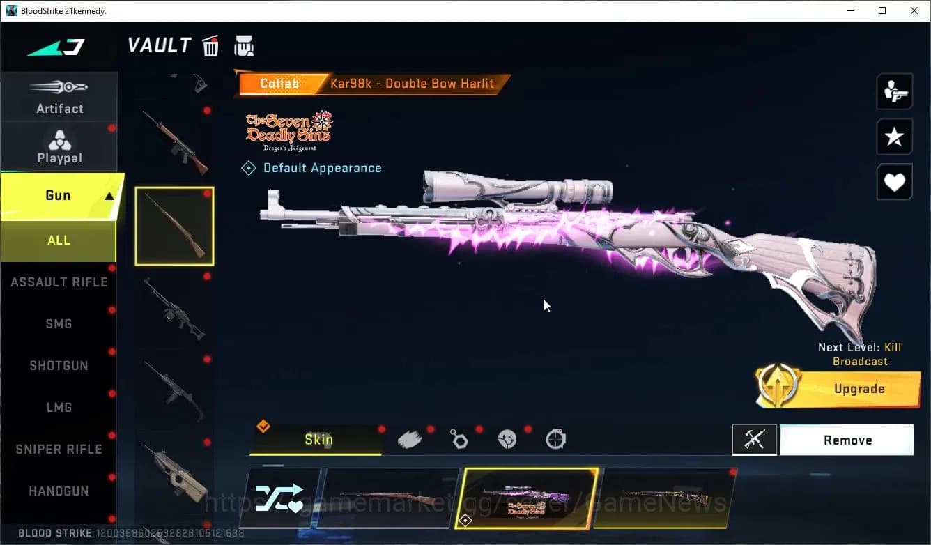 Blood Strike Accounts ASIA|MELE Scythe-Luna+Collab 7DS[AK47,Karl98,QBZ95 image 9