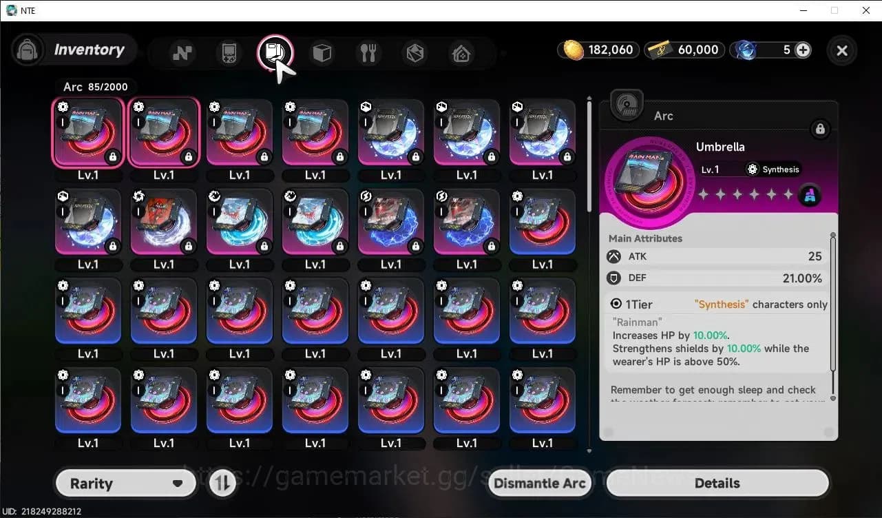 Neverness to Everness Accounts Global NA|HL 3| 3 SSR Nanally, Sakiri, Fadia +S-Cl image 8