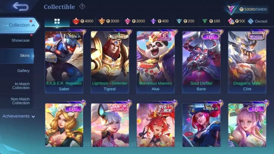 Mobile Legends: Bang Bang Accounts Global|Hero 114|Skin 220|Renowned|CC Natalia|KOF K image 10