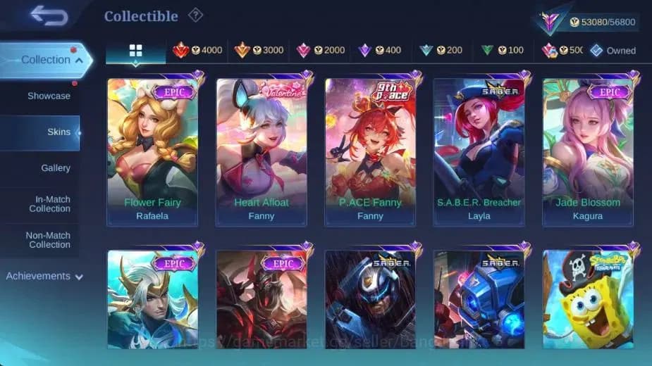 Mobile Legends: Bang Bang Accounts Global|Hero 114|Skin 220|Renowned|CC Natalia|KOF K image 11