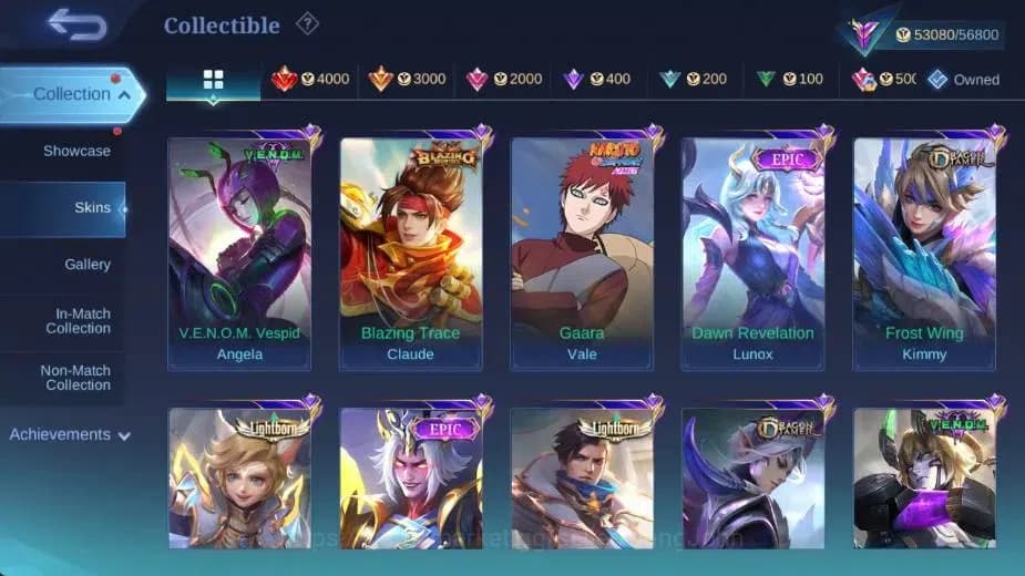 Mobile Legends: Bang Bang Accounts Global|Hero 114|Skin 220|Renowned|CC Natalia|KOF K image 13