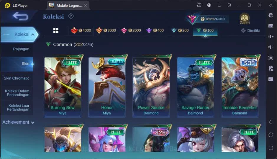 Mobile Legends: Bang Bang Accounts GLOBAL|Hero 132|Skin 393|Lg Johnson,Exo Kagura+Gra image 10
