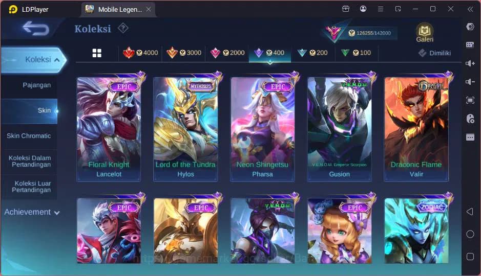 Mobile Legends: Bang Bang Accounts GLOBAL|Hero 132|Skin 393|Lg Johnson,Exo Kagura+Gra image 16