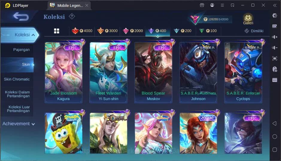 Mobile Legends: Bang Bang Accounts GLOBAL|Hero 132|Skin 393|Lg Johnson,Exo Kagura+Gra image 18