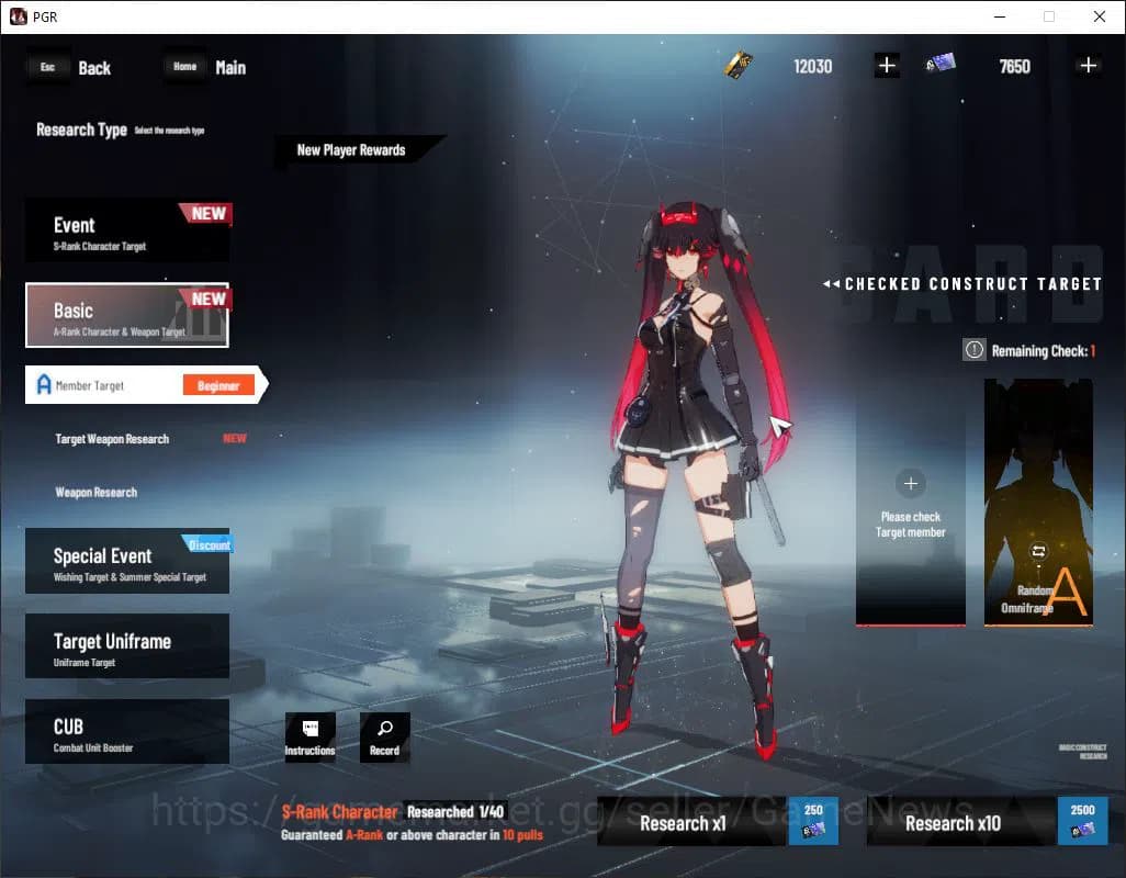 Punishing: Gray Raven Accounts NA | Lv 41 | Ready Gacha | 12K BC+2,8K YC+7,6K Blu image 6
