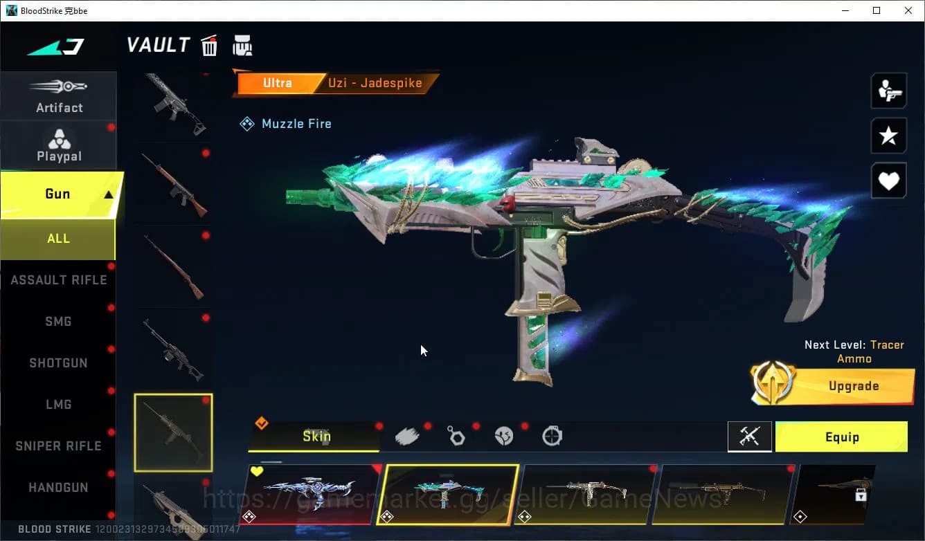 Blood Strike Accounts ASIA|ETERNAL Lv3 Vector,UZI+MELE[BFKnife,DualB,Shu image 7