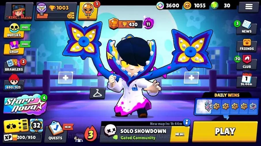 Brawl Stars Accounts 1003 Trophy|14 Brawlers 3 Max Lvl [Edgar,Emz,Shell image 3