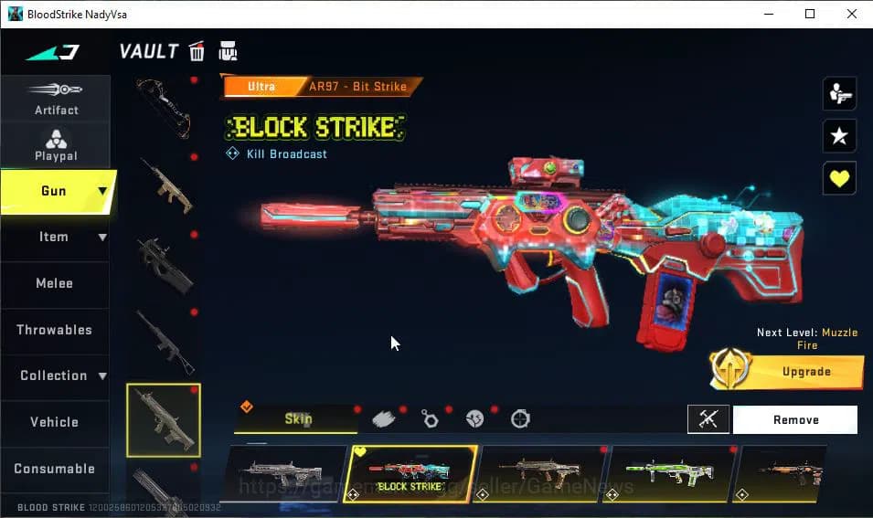 Blood Strike Accounts ASIA|Melee ULTRA Butterfly Knife-Starfall|10 ULTRA image 15