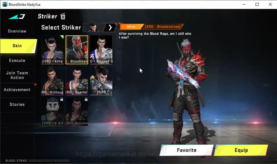 Blood Strike Accounts ASIA|Melee ULTRA Butterfly Knife-Starfall|10 ULTRA image 18