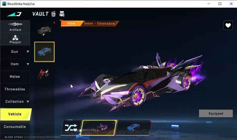 Blood Strike Accounts ASIA|Melee ULTRA Butterfly Knife-Starfall|10 ULTRA image 2