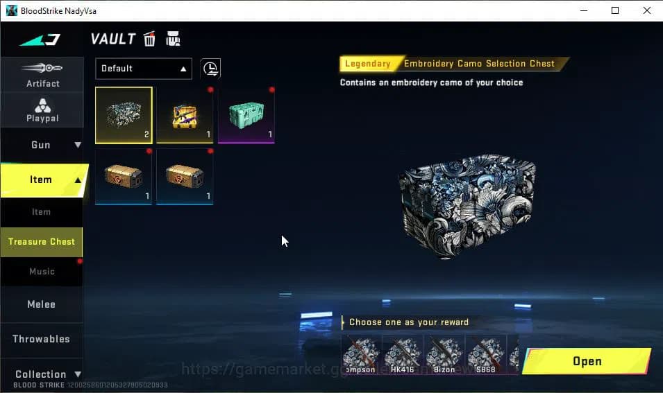 Blood Strike Accounts ASIA|Melee ULTRA Butterfly Knife-Starfall|10 ULTRA image 8