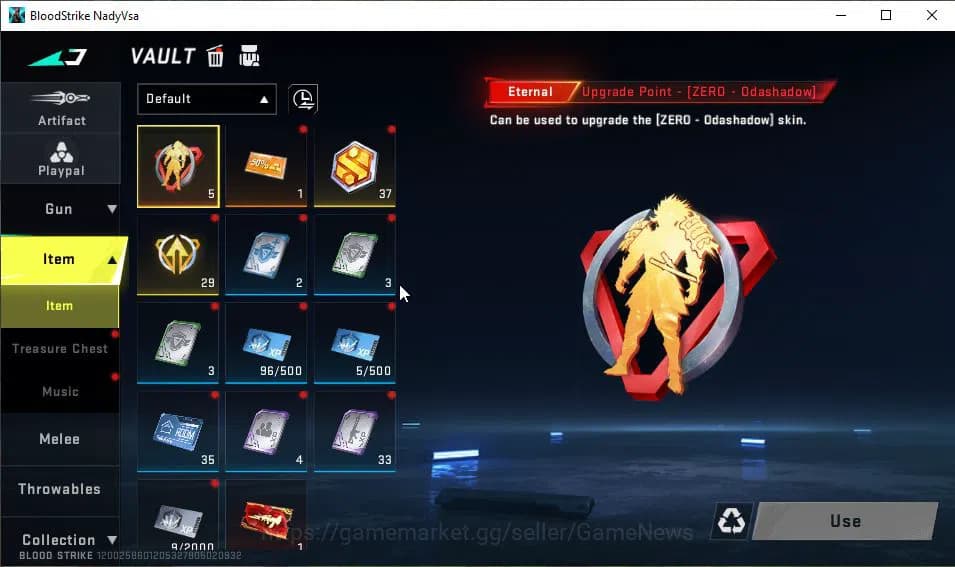 Blood Strike Accounts ASIA|Melee ULTRA Butterfly Knife-Starfall|10 ULTRA image 9