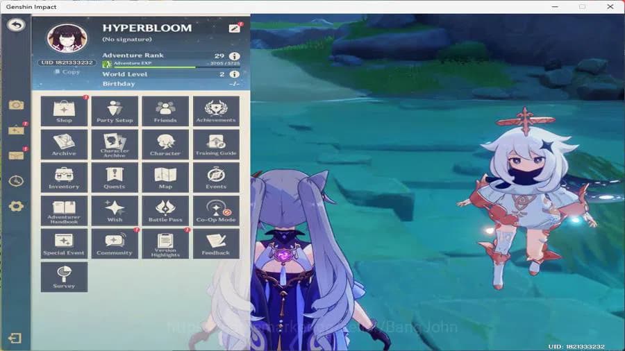 Genshin Impact Accounts ASIA Starter | Keqing | Xiangling | Fischl | MC Fe image 1