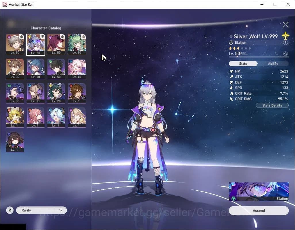 Honkai Star Rail Accounts Asia|TL 39|1,9K SJ+19 SRSP|3 Limited| SW 999+Sign, image 4