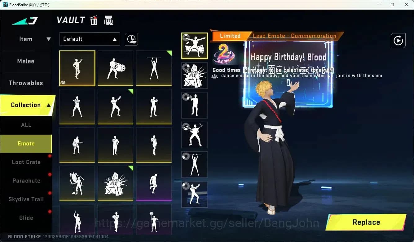 Blood Strike Accounts ASIA | Eternal M4A1-BE | Collab SCAR-EVA-08 | Li image 14