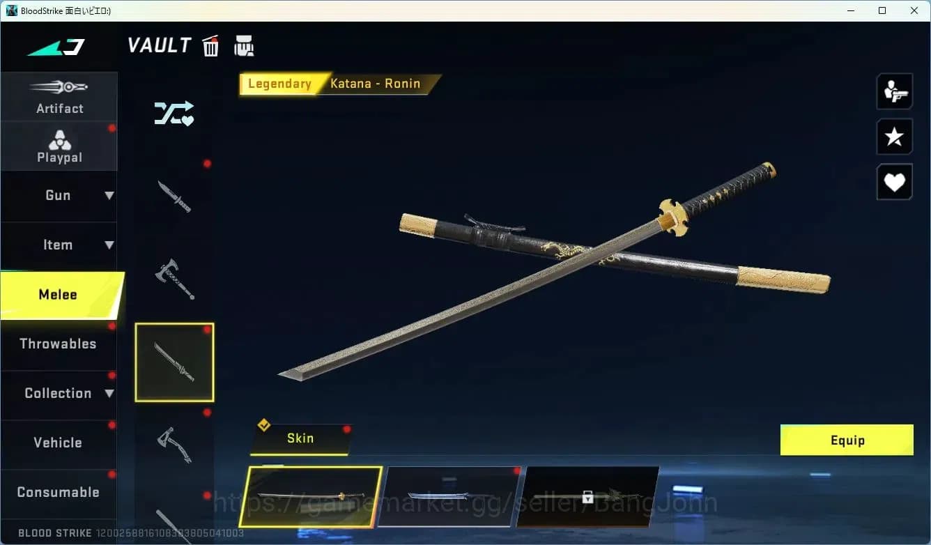 Blood Strike Accounts ASIA | Eternal M4A1-BE | Collab SCAR-EVA-08 | Li image 15