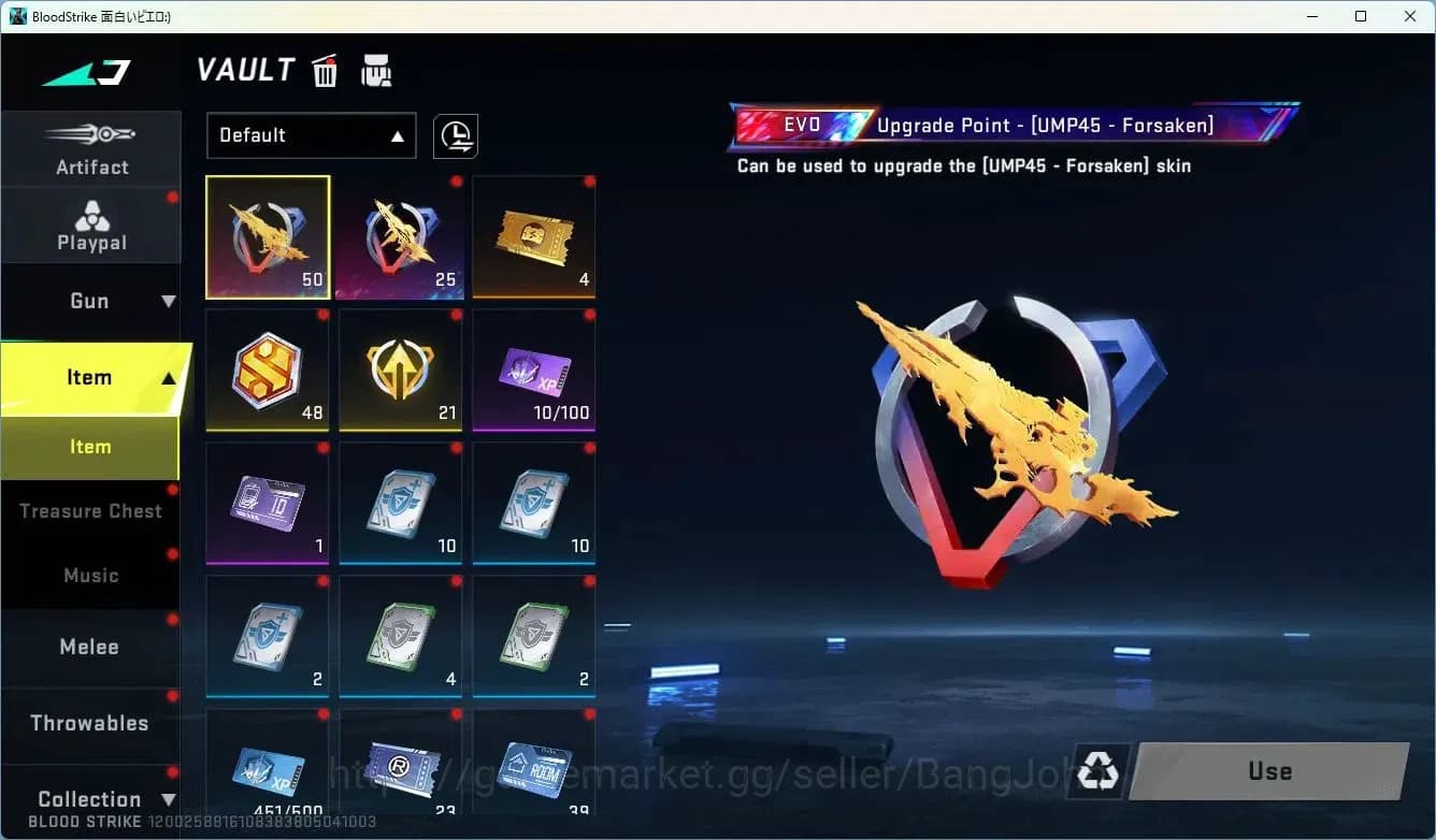 Blood Strike Accounts ASIA | Eternal M4A1-BE | Collab SCAR-EVA-08 | Li image 19
