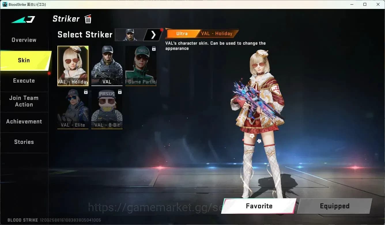 Blood Strike Accounts ASIA | Eternal M4A1-BE | Collab SCAR-EVA-08 | Li image 4