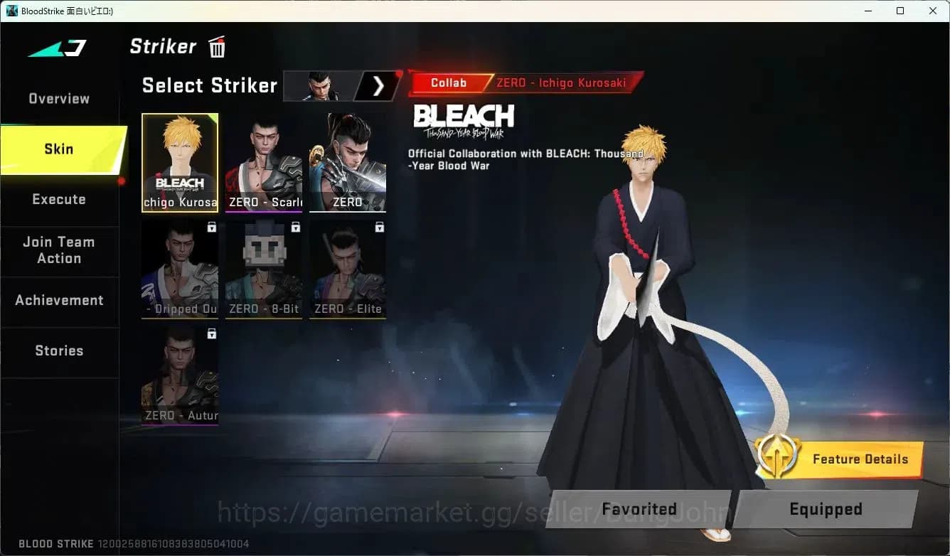 Blood Strike Accounts ASIA | Eternal M4A1-BE | Collab SCAR-EVA-08 | Li image 7