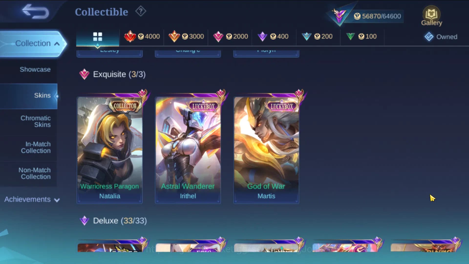 Mobile Legends: Bang Bang Accounts GLOBAL|Hero 91|Skin 209|ASP Lesley,Sanrio Chang'e+ image 11