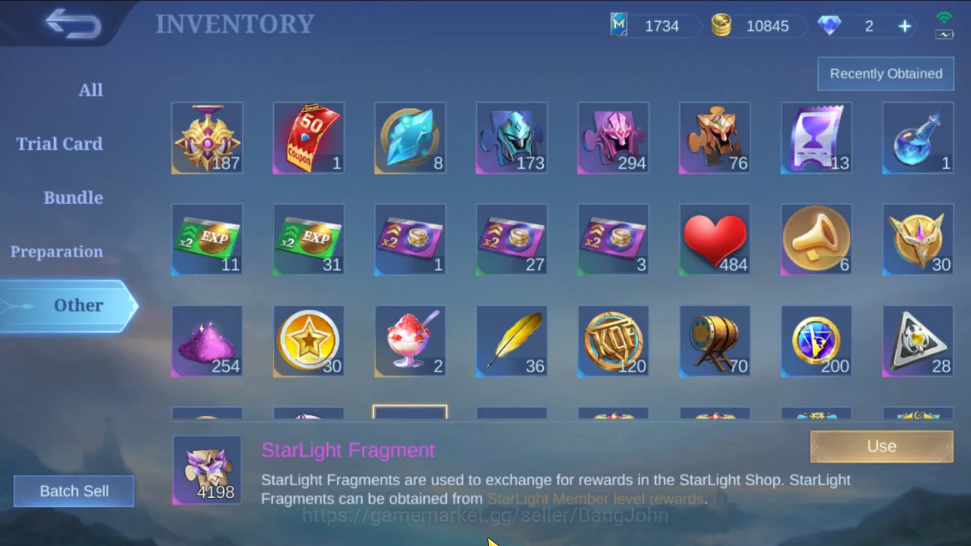 Mobile Legends: Bang Bang Accounts GLOBAL|Hero 91|Skin 209|ASP Lesley,Sanrio Chang'e+ image 13