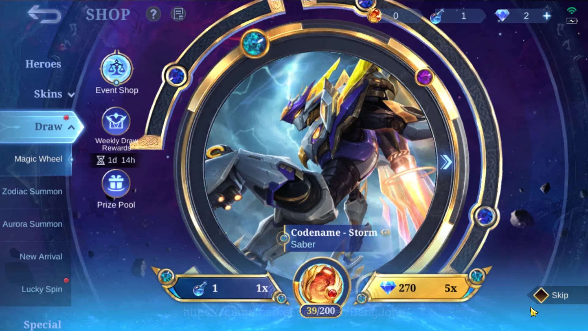 Mobile Legends: Bang Bang Accounts GLOBAL|Hero 91|Skin 209|ASP Lesley,Sanrio Chang'e+ image 14