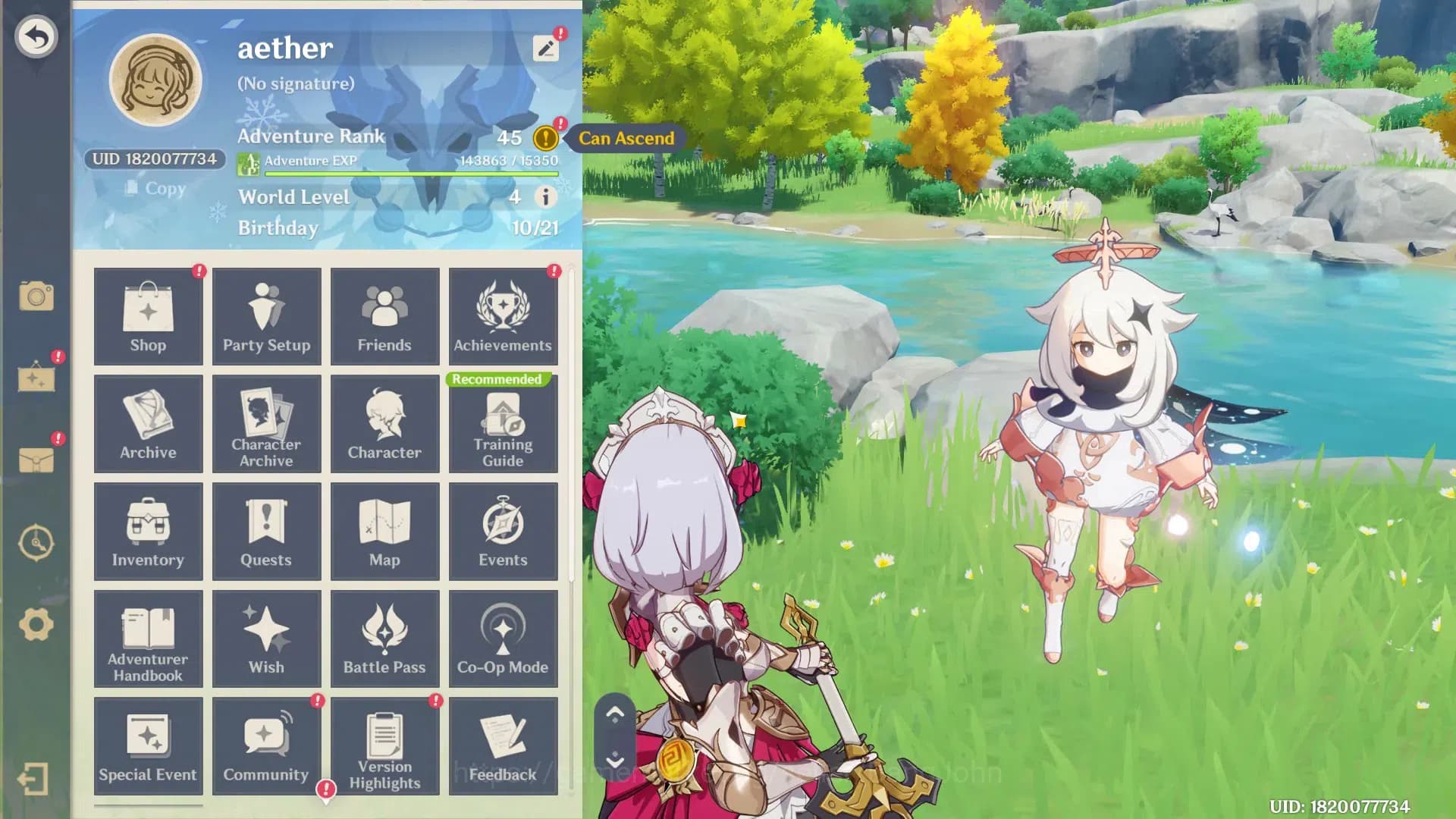 Genshin Impact Accounts ASIA|AR 45|2 Limit+4 Char b5|Varesa,Lauma,Jeans,Di image 10