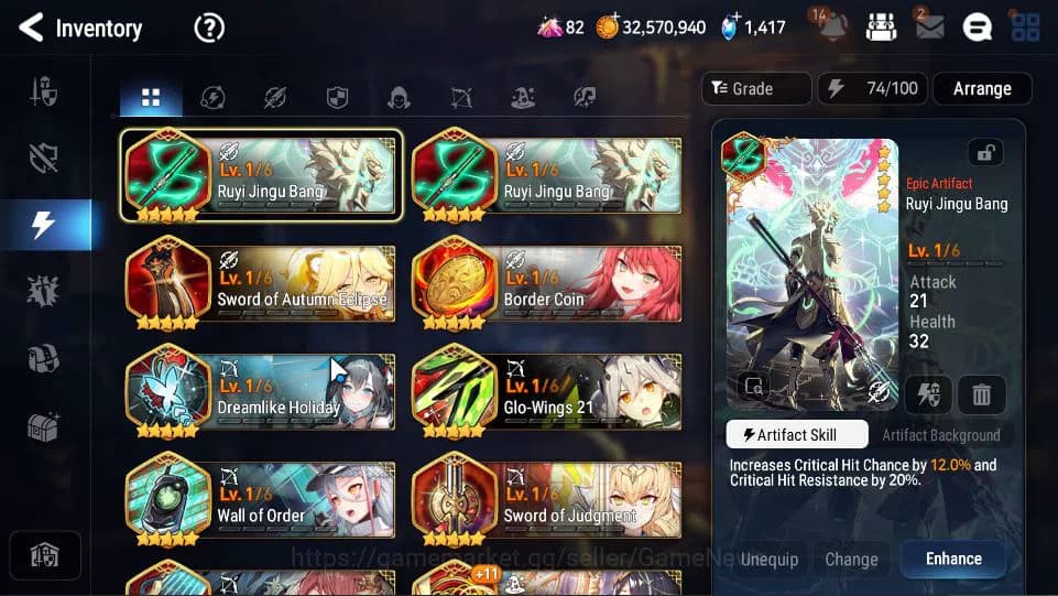 Epic Seven Accounts GLOBAL UNVERIF|7 ML(Solome,NM Luna,DB Senya,Etc)+P image 10