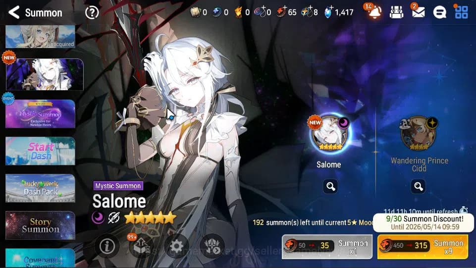 Epic Seven Accounts GLOBAL UNVERIF|7 ML(Solome,NM Luna,DB Senya,Etc)+P image 15