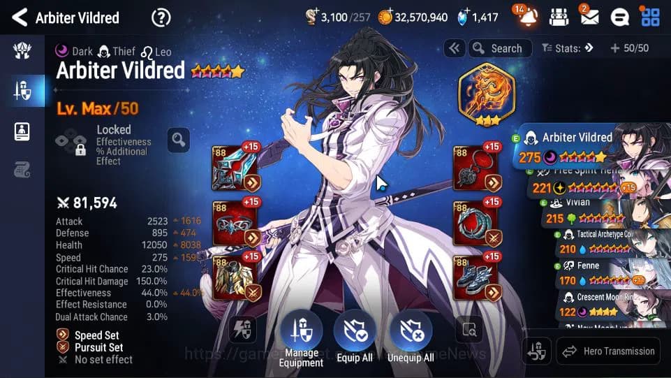 Epic Seven Accounts GLOBAL UNVERIF|7 ML(Solome,NM Luna,DB Senya,Etc)+P image 7