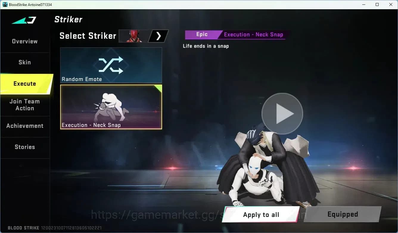 Blood Strike Accounts ASIA | Collab MCX-EVA-00 | 2 Legendary Skins | 1 U image 5
