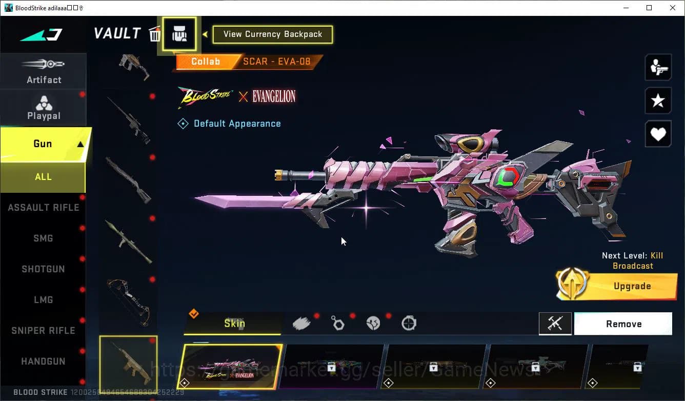 Blood Strike Accounts ASIA|Collab 7DS (M700-Elizabeth,AK47,Karl98,QBZ95) image 10