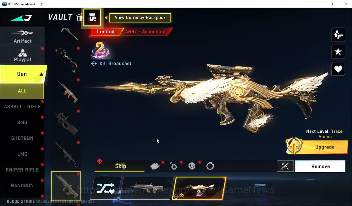 Blood Strike Accounts ASIA|Collab 7DS (M700-Elizabeth,AK47,Karl98,QBZ95) image 11